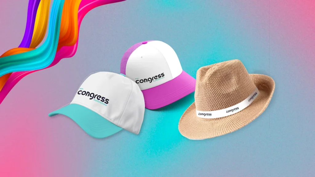 Gorras personalizadas para ferias y congresos