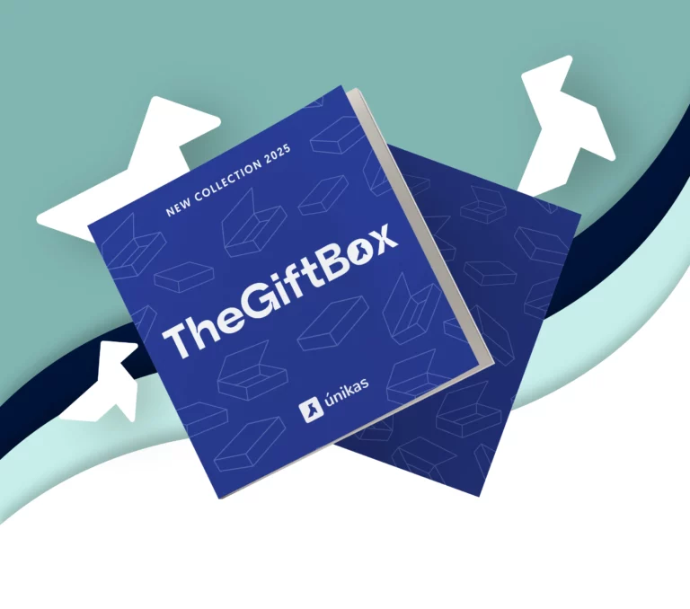 portada del catálogo de la colección de TheGiftBox de Únikas Selecciones