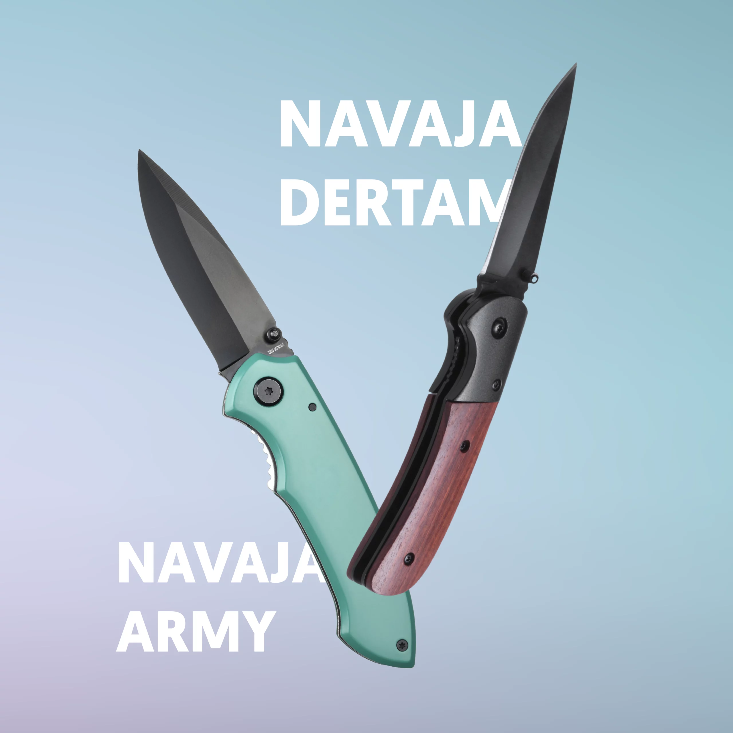 Navaja army y borah producto de agricultura destacado