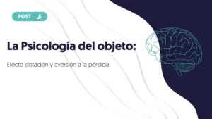 La psicología del objeto efecto dotación y aversión a la perdida de blog