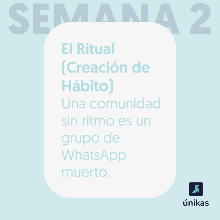 el-ritual-creacion-de-habitos-semana-dos-unikas