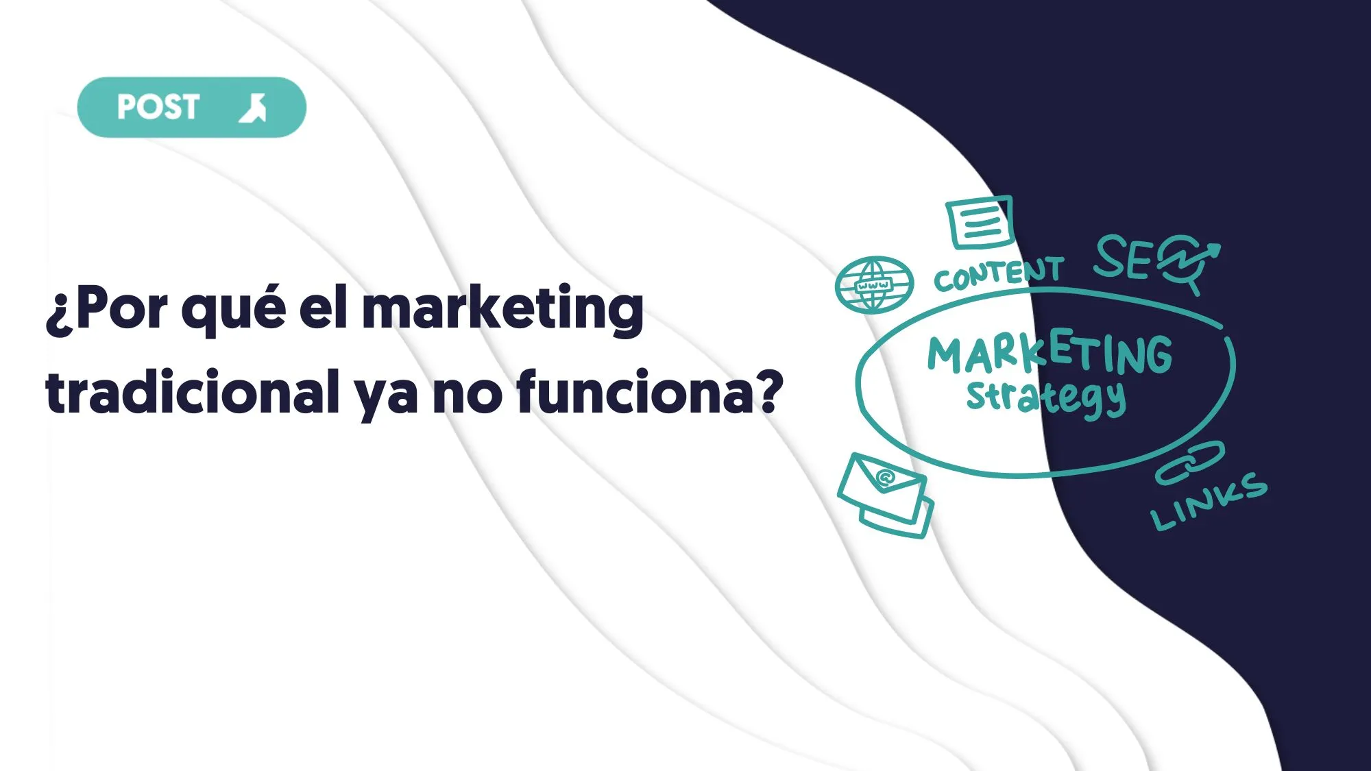 Portada del blog porque el marketing tradicional ya no funciona en 2026