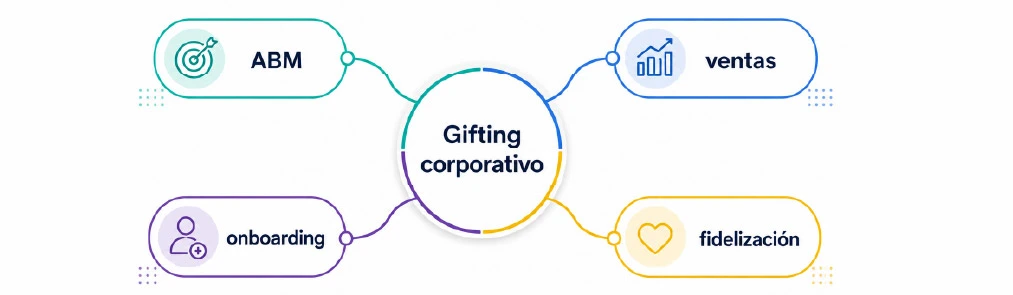 mapa de uso real del gifting corporativo
