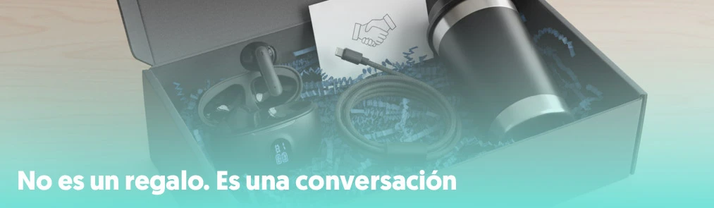 no es un regalo es una conversación pack abierto con merchandising