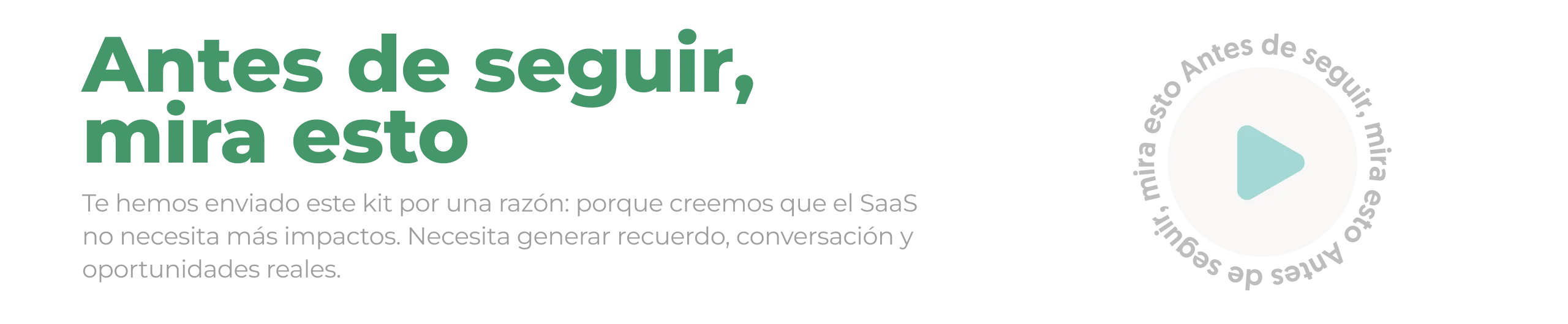 banner antes de seguir mira esto vídeo del saas en unikas