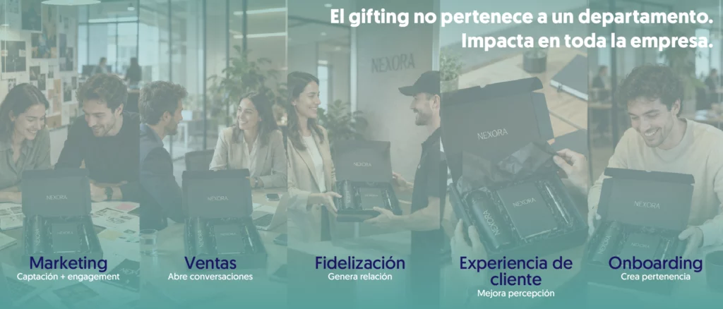 Banner el gifting no pertenece a un departamento impacta a toda la empresa