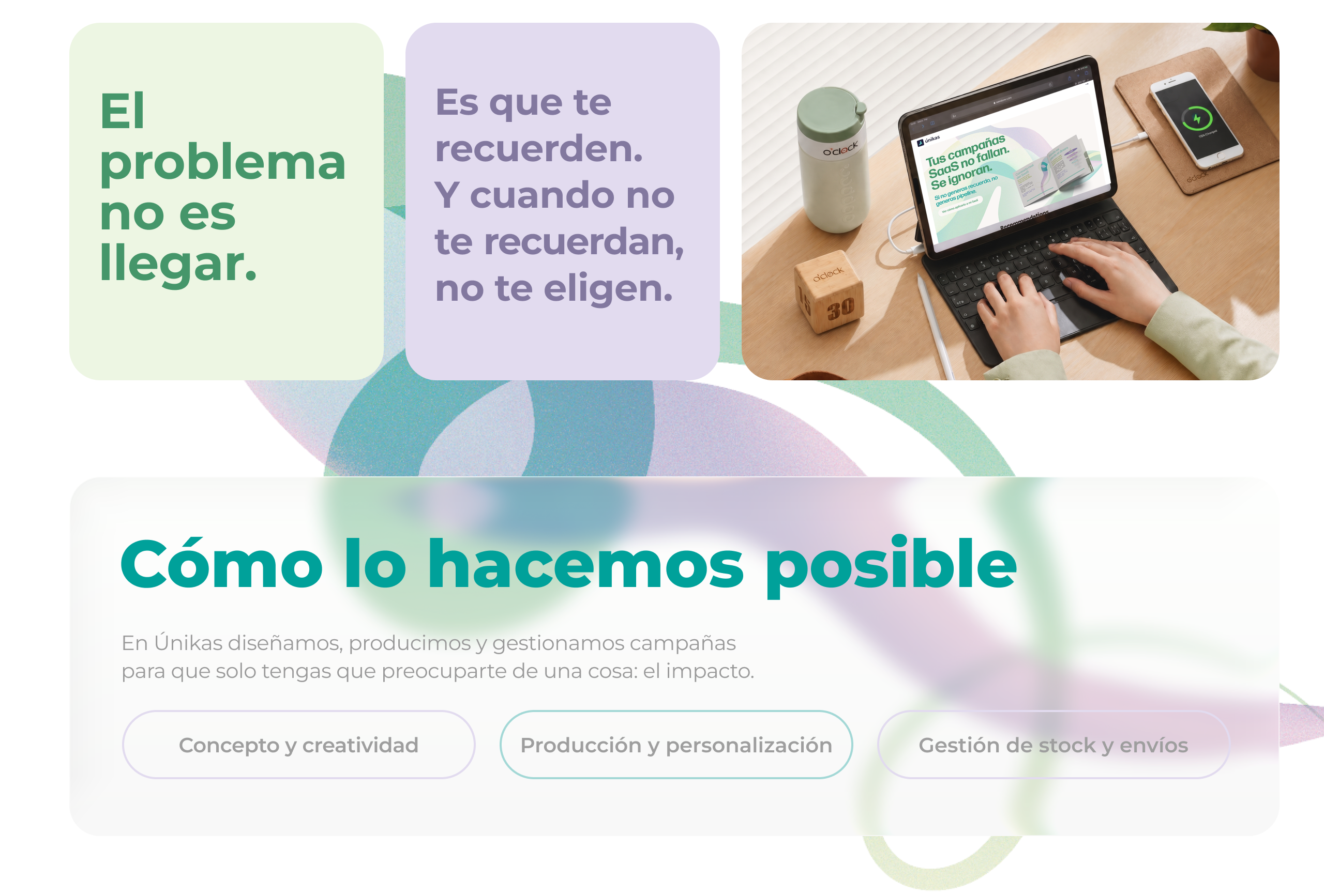 banner el problema no es llegar es que te recuerden unikas