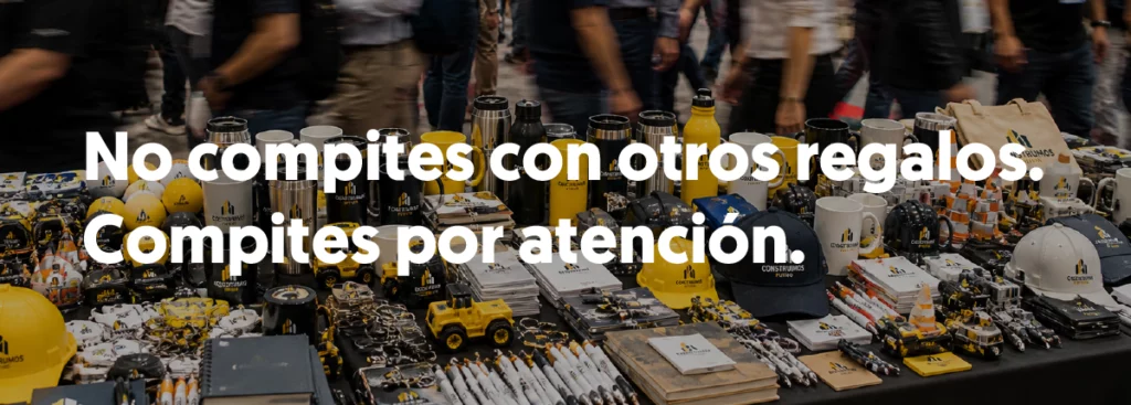 no compites con otros regalos compites por atención banner