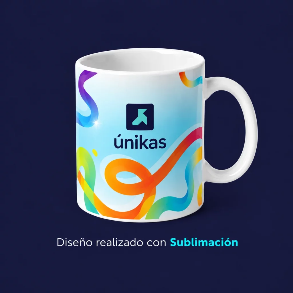 Diseño realizado por sublimación taza