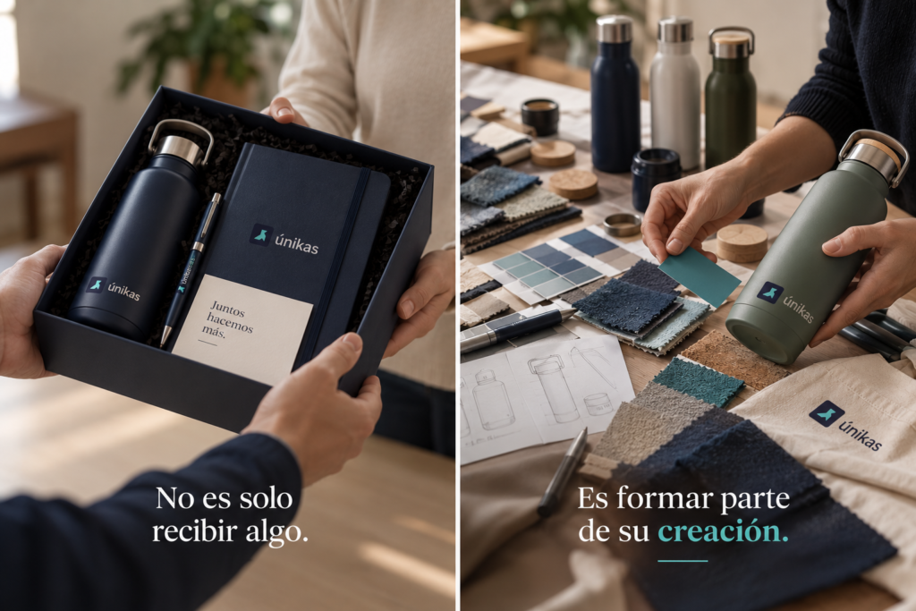 dos columnas en la izquierda el resultado del pack en el lado derecho la selección premium para formar el pack