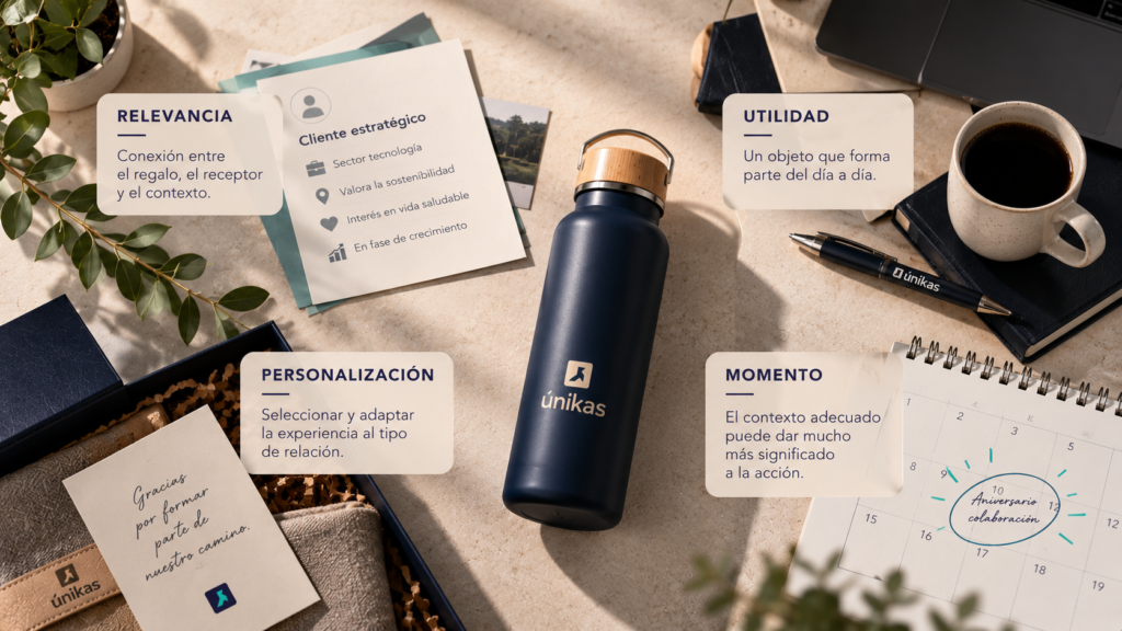 kit corporativo personalizado donde aparece un bidón en un escritorio
