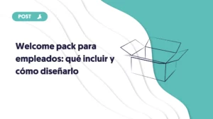 portada del blog welcome pack para empleados que incluir y como diseñarlo